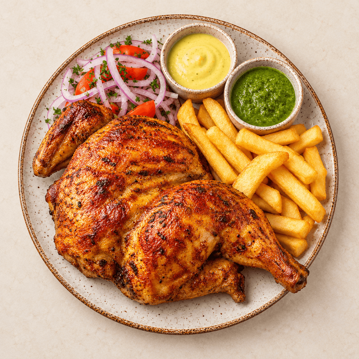 Pollo a la brasa